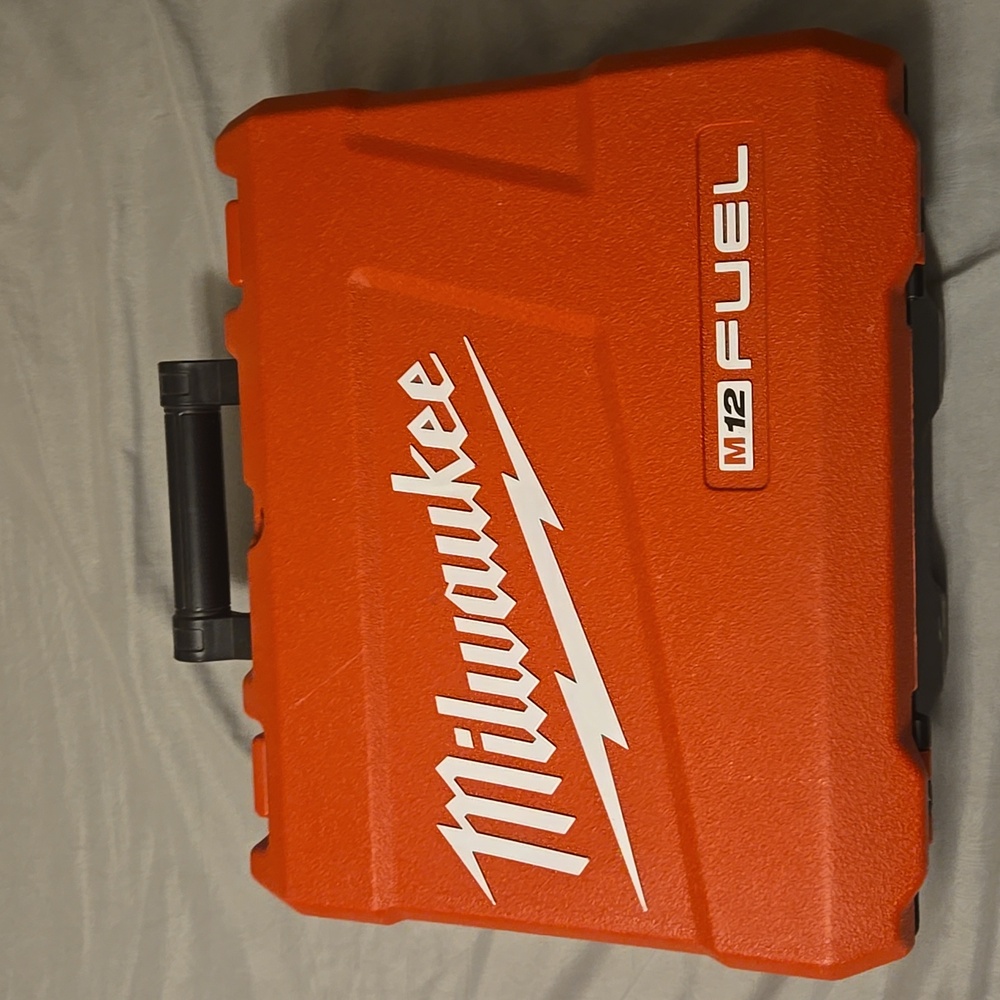 Milwaukee m12  Hamer drill hard case and new m12 charger
